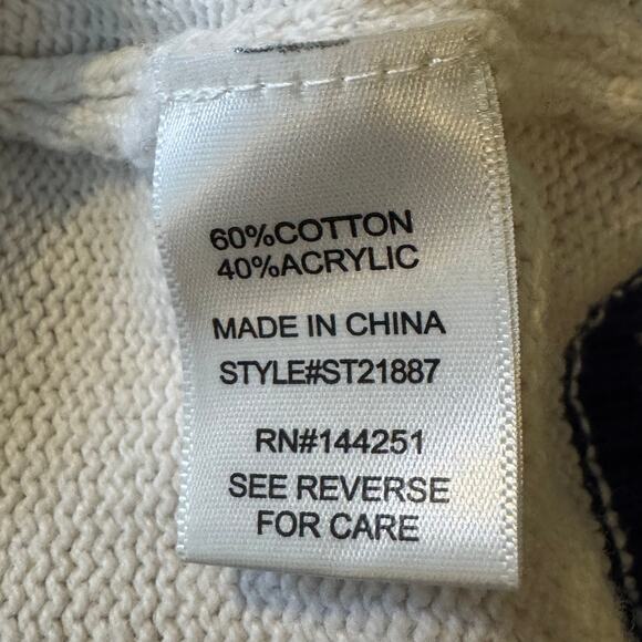 Sincerely Jules Pickleball Social Club Size Medium Pullover Cropped Sweater - Picture 7 of 7